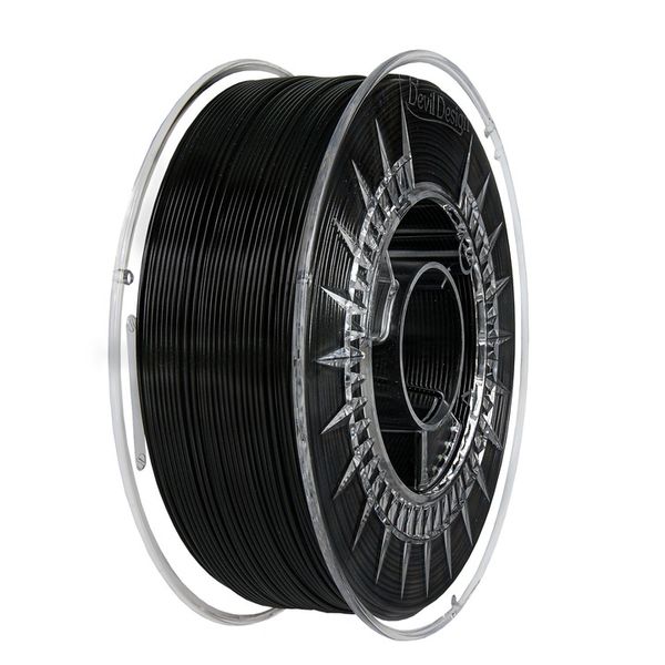 Filament Devil Design PLA Black Czarny 1,75mm 1kg zdjęcie 1