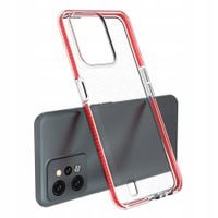 spring case etui realme c31 silikonowy pokrowiec z ramką czarne