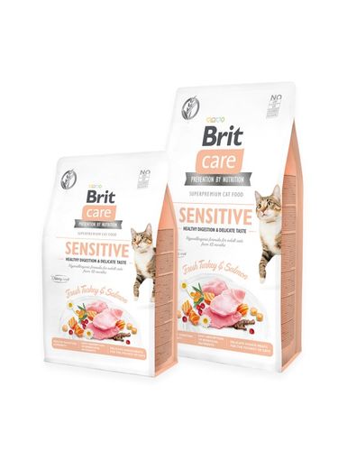 BRIT CARE CAT Grain-free Sensitive 2kg INDYK ŁOSOŚ na Arena.pl
