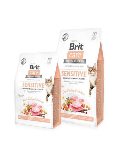 BRIT CARE CAT Grain-free Sensitive 2kg INDYK ŁOSOŚ zdjęcie 5
