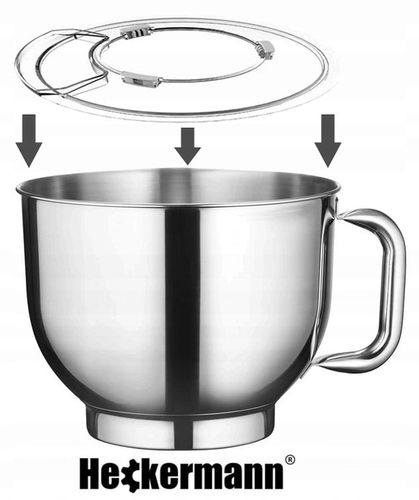 ROBOT KUCHENNY PLANETARNY WIELOFUNKCYJNY MIKSER HECKERMANN 2200W MISA 6,2l na Arena.pl