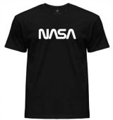Męska Koszulka czarna NASA 5XL
