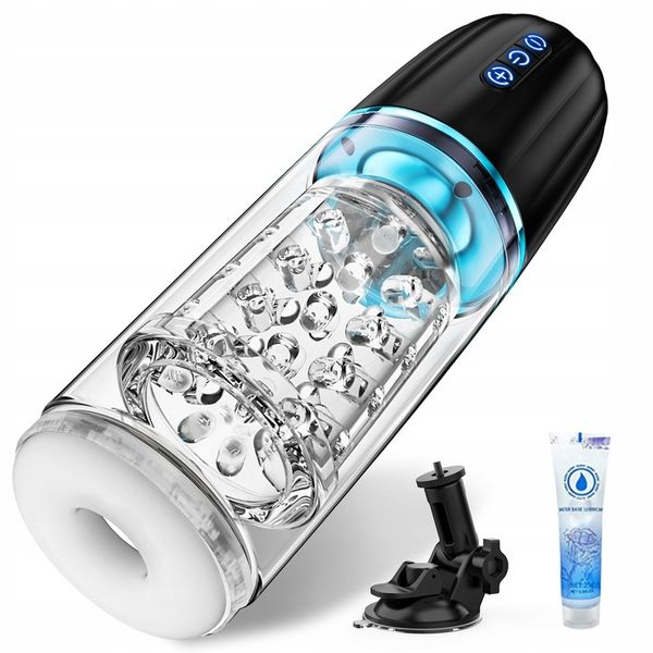 Automatyczny masturbator męski z 7 ruchami pchającymi i obrotowymi zdjęcie 9