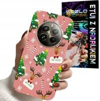 ETUI CASE DO REALME 12 PRO 5G / PRO + - ŚWIĄTECZNE WZORY NA ŚWIĘTA RENIFER