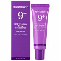 Esencja do twarzy z filtrem SPF50 Numbuzin 9 NAD Peptides Dewy Sun 50ml