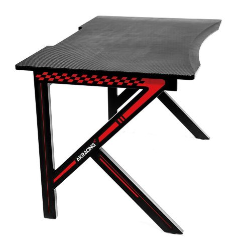 AKRACING Gaming Desk – Czarno - czerwone na Arena.pl