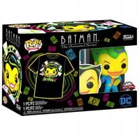 Funko POP! Batman The Joker Glow 370 figurka+T-shirt L