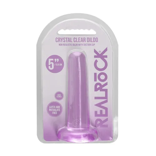realrock crystal clear model z przyssawką 13,5 cm - przezroczysty na Arena.pl