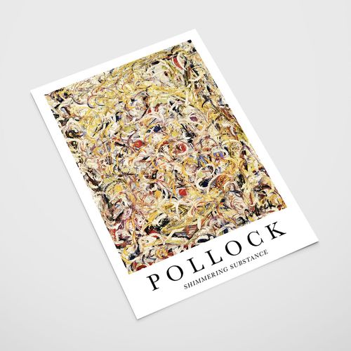 Plakat abstrakcje obrazy Pollock 70x100 cm na Arena.pl