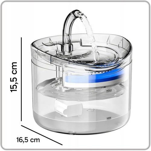 Poidło Poidełko Automatyczne Fontanna Wodna dla Kota Psa Filtr na Arena.pl