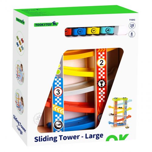 DLA DZIECI KOLOROWA  ZJEŻDŻALNIA TOR DLA SAMOCHODÓW na Arena.pl