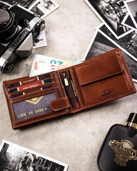 Portfel skórzany PTN N992-EBS zdjęcie 5