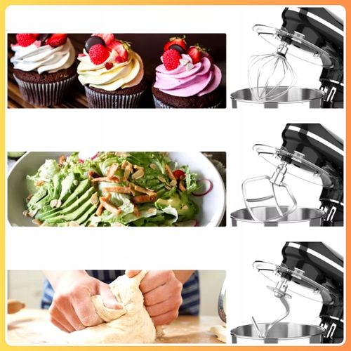 Robot Kuchenny Planetarny Z Blenderem Maszynka Do Mielenia Mięsa 2200W na Arena.pl