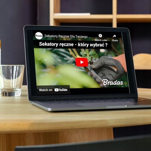 SEKATOR OGRODOWY DO GAŁĘZI KWIATÓW KRZEWÓW BRADAS OSTRZE MIJAJĄCE STAL na Arena.pl