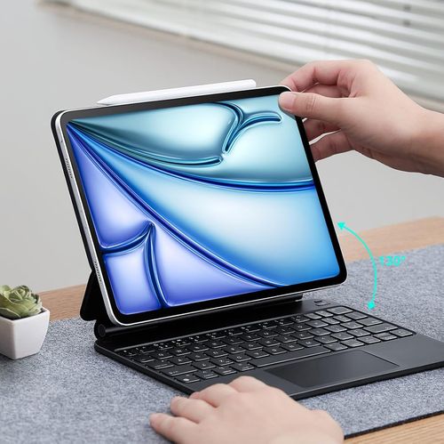 Czarne etui ESR 6B012A do iPada Air 11" (M2, 2024) z klawiaturą na Arena.pl