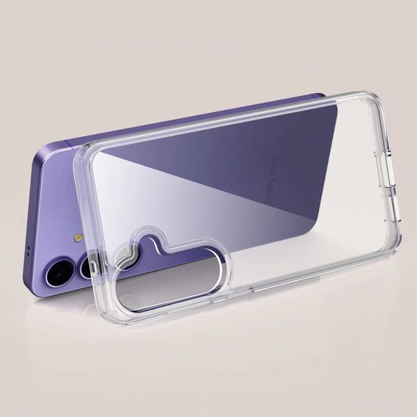 tech-protect flexair hybrid galaxy s25 edge clear zdjęcie 2
