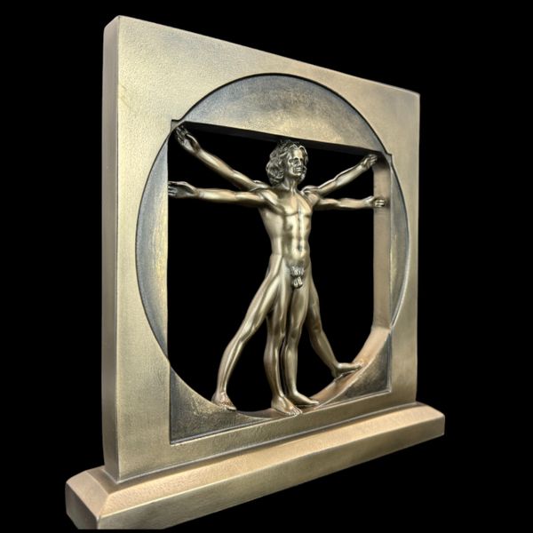 RZEŹBA - LEONARDO DA VINCI VERONESE WU72944A4 zdjęcie 3