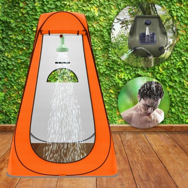 3W1 Namiot Plażowy Przebieralnia Toaleta WC Kabina Prysznic Kempingowy 185c zdjęcie 10