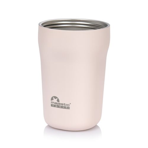 Kubek Termiczny Ze Słomką Majestic Sport Hoody 420 ml Różowy na Arena.pl