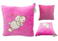 Poduszka Maskotka Przytulanka Pluszowa z Owieczką Różowa#G2