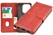 Etui portfel Wallet do Oppo A5x czerwony