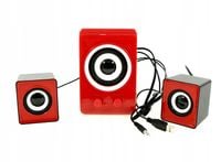 ZESTAW GŁOŚNIKÓW KOMPUTEROWE 3in1 6W USB