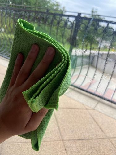 CarGlowGoods Storm mikrofibra waflowa do szyb w aucie szkła okien 40x40 3x na Arena.pl