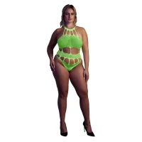 ouch! by shots body neon grecki dekolt xl/xxxxl uv aktywny