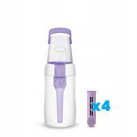 Butelka filtrująca Dafi Solid 0,5l lavender fiolet + 4x Filtr do wody Dafi