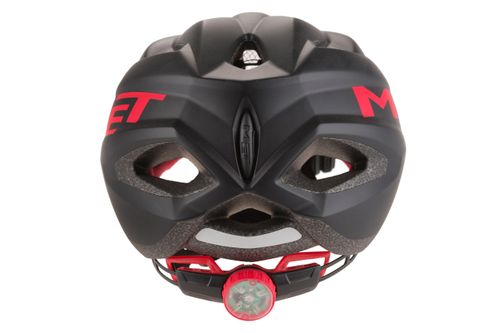 Kask MET CRACKERJACK Unismall czarno-czerwony 2017 na Arena.pl