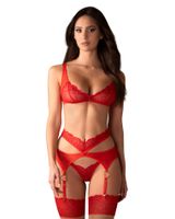 cupide desir komplet 3 częściowy  l/xl