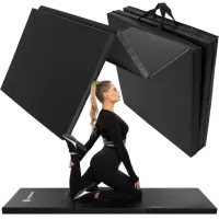 MATA MATERAC GIMNASTYCZNY DO ĆWIECZEŃ REHABILITACJI FITNESS JOGI DUŻY GRUBY