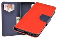Etui portfel Fancy Case do Xiaomi Redmi 9A / 9AT czerwony