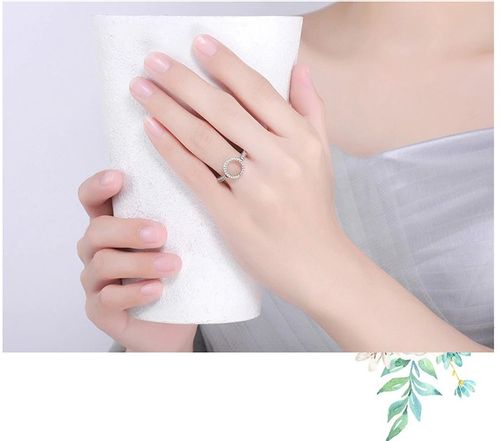 Pierścionek srebrny kółeczko cyrkonie drobne kryształki elegancki stal 925 na Arena.pl