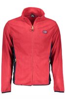 NORWEGIA 1963 BLUZA Z ZAMKIEM MĘSKA CZERWONA 2XL