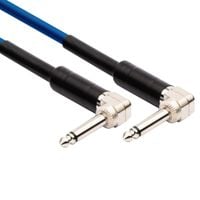 Kabel instrumentalny Red's Music Jack 6,3mm kątowy 10m GC13100-NIEBIESKI