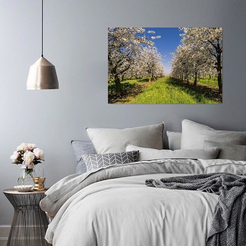 Obraz na płótnie - Canvas, Kwitnący sad 50x70 na Arena.pl