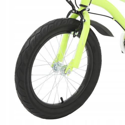 Rower 16’ ze światłami-Rower dziecięcy z kołami Light& Training -żółty na Arena.pl