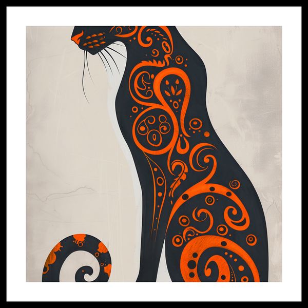 Plakat 40x40cm Sztuka i Ornament zdjęcie 3