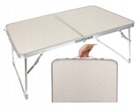 Stolik Kempingowy Składany Turystyczny Przenośny pod Namiot Ogrodowy Stół