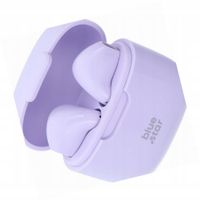 Wireless earbuds Blue Star TWS fioletowe BT 5.3 do Google Pixel 9 pro