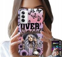 ETUI DO OPPO RENO12 5G - OVER STIMULATED, NASTOLETNIE WZORY, CASE