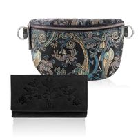 zestaw prezentowy zup-60 saszetka nerka damska t-36-g portfel damski