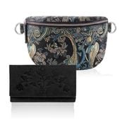 zestaw prezentowy zup-60 saszetka nerka damska t-36-g portfel damski