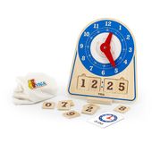 Viga 44547 Drewniany zegar - nauka godzin