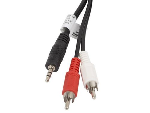 LANBERG Kabel Minijack - 2x Chinch M/M 5M na Arena.pl