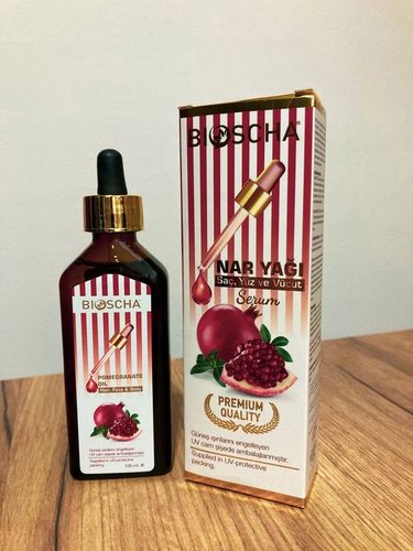 Olejek z PESTEK GRANATU Serum Regeneracja Twarz Włos 100ml BIOSCHA Nar na Arena.pl