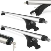 Uniwersalny bagażnik bazowy na relingi zintegrowane AMOS BOSS Belki Aluminiowe 120cm