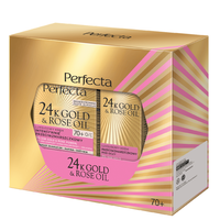 PERFECTA 24K Gold Rose Oil Zestaw prezentowy 70+