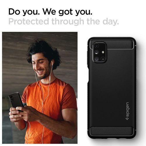 Spigen RUGGED ARMOR SAMSUNG M31S MATTE czarny na Arena.pl